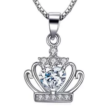Weihua Women S Necklace Silver Plated Jewelry Ol Queen Princess Dream Morden Pendant Women S