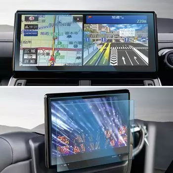 WEIPIN навигационная пленка для заднего стекла 2021 года, новая навигационная пленка для Toyota Land Cruiser 300 дюймов, дюймовый дисплей заднего сиденья Land Cruiser 300
