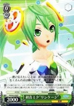 Weiss Schwarz Hatsune Miku Rare Miku Linkage PD/S22-028-R [Hatsune -Project DIVA- f]