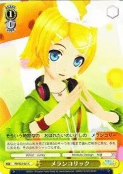 Weiss Schwarz Melancholic Common Miku PD/S22-021-C [Hatsune -Project DIVA- f]