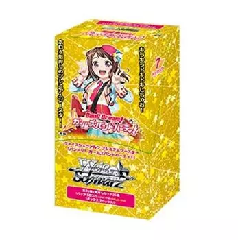 Weiss Schwarz Premium Booster BanG Girls Band BOX Мечта! Вечеринка!