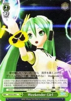 Weiss Schwarz Weekender Girl Common Miku PD/S22-046-C [Hatsune -Project DIVA- f]