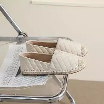 Weiwei Girl 221-1 Простые повседневные туфли-одиночки, женские туфли-лодочки с круглым носком, туфли-лодочки с плоским дном и мелким горлом 35 белый