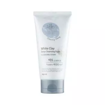Welcos Cleansing Story Deep Cleansing Foam White Clay (150 мл 5,07 жидких унций)