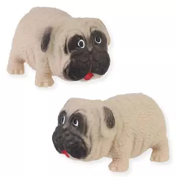 Welecom Stress Мопс Ручные антистрессовые шарики для собак