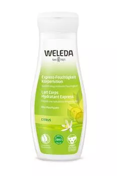 WELEDA Citrus Body Milk N 200 мл Крем для тела Освежающая эмульсия для всего тела Освежающий цитрусовый аромат Натуральные ингредиенты Органический [Официальный]