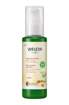WELEDA Молочко для волос 90 мл Лечебная сыворотка Уход Стайлинг Восстановление повреждений Цветочный травяной аромат Натуральные ингредиенты Органический [Официальный] Не смывается