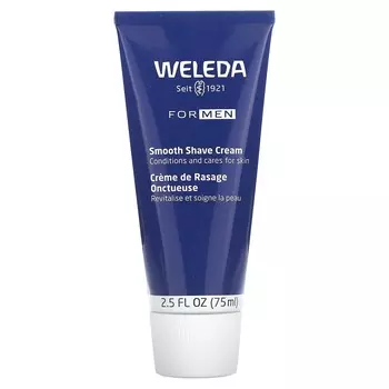 Weleda, Мужской, Гладкий крем для бритья, 2,5 жидких унций (75 мл)