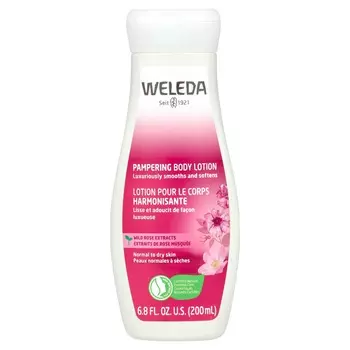 Weleda, Нежный лосьон для тела, экстракт дикой розы, 6,8 жидких унций (200 мл)