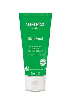 WELEDA Skin Food 30 мл Интенсивный увлажняющий крем для всего тела Увлажняющий крем для рук Сухой травяной аромат Натуральные ингредиенты Органический