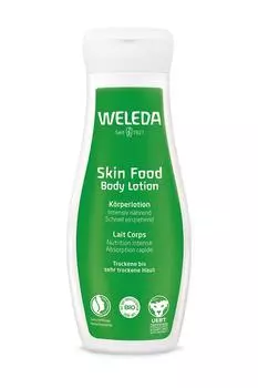 WELEDA Skin Food Body Milk 200 мл Крем для тела Высокоувлажняющий для сухой кожи Сладкий и нежный травяной аромат Натуральные ингредиенты Органический