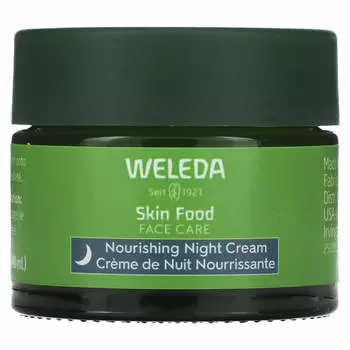 Weleda, Skin Food Face Care, питательный ночной крем, 1,3 жидких унций (40 мл)