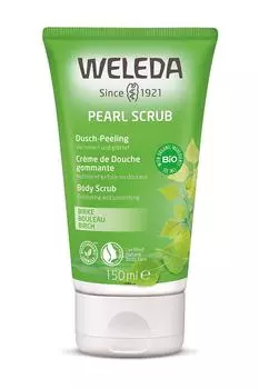 WELEDA White Birch Peeling Body Wash 150 мл Отшелушивающий уход Скраб для тела Очищающее мыло для тела Аромат грейпфрута Натуральные ингредиенты Органический