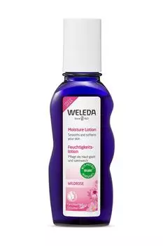 WELEDA Wild Rose Moisture Lotion 100 мл Увлажняющий лосьон Свежий аромат розы Натуральные ингредиенты Органический [Официальный]