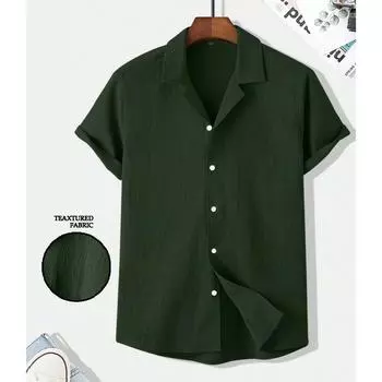 великолепная рубашка из сирсакера M