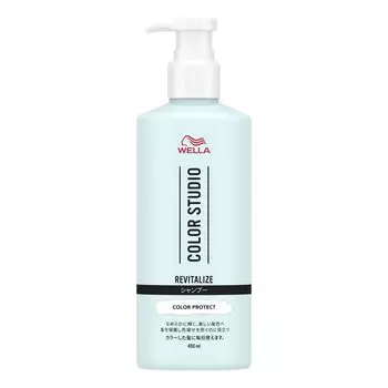 Wella Color Hair Protects Color Studio Восстанавливающий шампунь Color Care Шампунь, Стойкий цвет, Волосы, (Без ингредиентов животного происхождения/450 мл/Цветочный