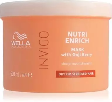 Wella Professionals Invigo Nutri-Enrich Глубоко питательная маска для сухих волос TU прозрачный