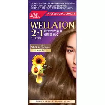 Wella Tone 2 Plus One Cream 9CB Pretty Bright Clear Maroon 1 упаковка