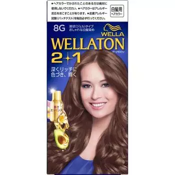 Wella Tone Wella AG Wella Tone 2 Plus One Liquid 8G Brighter Warm Brown 43г+86мл