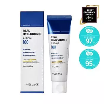 WELLAGE Real Hyaluronic 100 Крем 50 мл