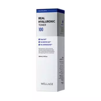 Wellage Real Hyaluronic 100 Тонер (200мл)
