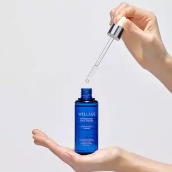 Wellage Real Hyaluronic Active Ampoule 70ml - активная ампула с гиалуроновой кислотой