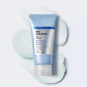Wellage Real Hyaluronic Gel Cream 75мл, корейская косметика