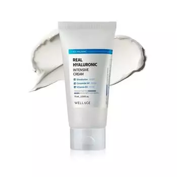 WELLAGE Real Hyaluronic Intensive Cream 75ml - Интенсивный крем с гиалуроновой кислотой