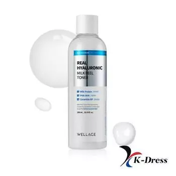 Wellage Real Hyaluronic Milk Peel Тоник 300мл 1 PCS