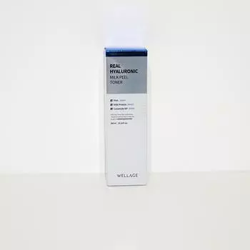 [Wellage] Тоник Real Hyaluronic Milkpeel (300мл)