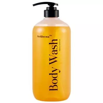 WellDerma Life Lemon Tree Mildly Acidic Perfume Body Wash, 1 ea, 1L