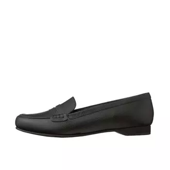 WELLFIT Low Heel Flat Shoes Made in Japan Black 118115200013 [Diana] 24.5cm