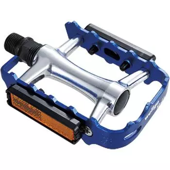 WELLGO Aluminum Pedal Thin Alumite Blue 236g Road/ATB/MTB M-21
