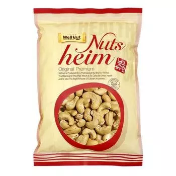 Wellnut natural roasted cashew nuts, 200g, 1 piece, Korean nuts