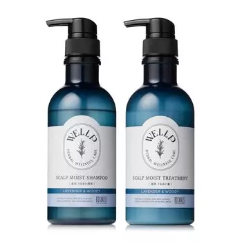 WELLP Shampoo Treatment Bottle Set Шампунь для кожи головы от перхоти | [Увлажнитель] Квази-лекарство