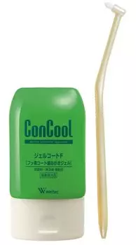 Welltec Gelcoat F 90g L Lapis brush с 1 щеточкой для стоматологических клиник Частичная полировка для ортодонтии Межзубная финишная полировка в шведском стиле