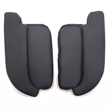 Wellvie Hiace 200 Series Armrest Leather Cushion Set of 2 Long Distance Driving Models New Early Models Exclusive Design Armrest Arm Rest Reduces