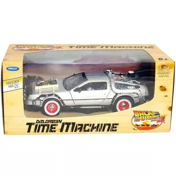 Welly 1/24 Назад в будущее 3 Автомобиль DeLorean, разные цвета, популярные корейские игрушки, популярные корейские игрушки