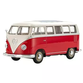 WELLY 1/24 VW T1 bus 1963 red Finished product