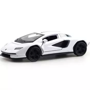Welly 4.75 Lamborghini Kuntachi, Корейская игрушка белая