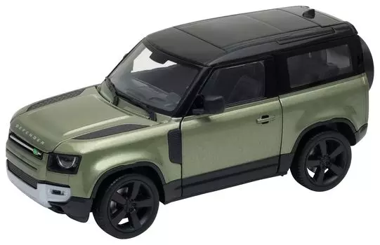 WELLY Land Rover Defender Green Finished Product 1/24