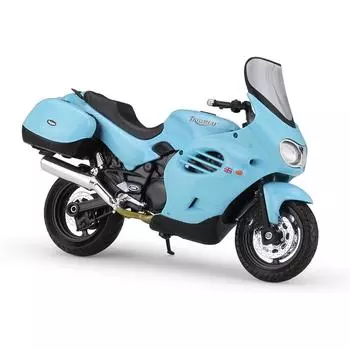 Welly масштаб 1/18 2002 Triumph Trophy Touring мотоцикл модель масштабный велосипед игрушка новый 1/18-Size:13*8*4.5cm синий