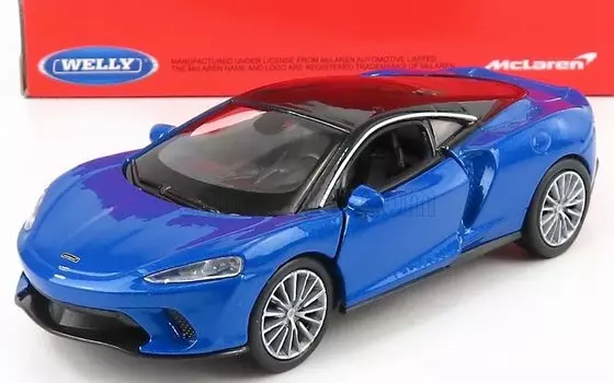 WELLY McLaren Mini Car McLaren GT 2019 1/34 (Blue Metallic) [Item]