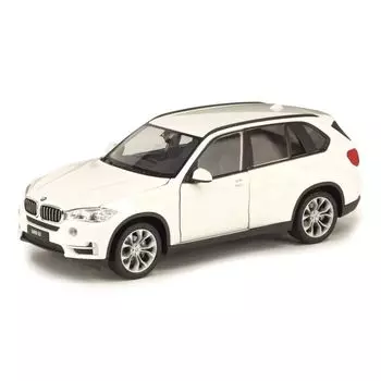 Welly Mini Car BMW X5 2015 SUV White 1/24 (F15) [Item] белый