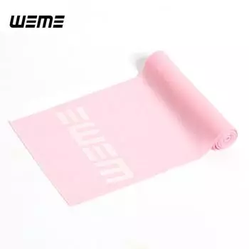 Weme Yoga Elastic Band Tension Band Fitness Resistance Band Home Advanced Strength Training Warm-up Unisex Pink 2 meters 10 pounds