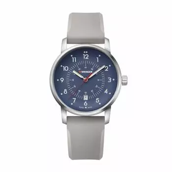[WENGER] Часы WENGER AVENUE 100m Водонепроницаемые Аналоговые Подарочные 01.1641.119 Кварцевые Синие