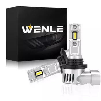 WENLE новые оригинальные галогенные взрывоопасные 16000LM HIR2 светодиодные фары для осмотра транспортных средств совместимые лампы компенсатор интегрированный компактный 60 Вт белый белый