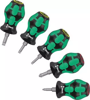 Wera 05008870001 Stuby Driver Set 1 5 Pieces Japanese Import [Regular Product]