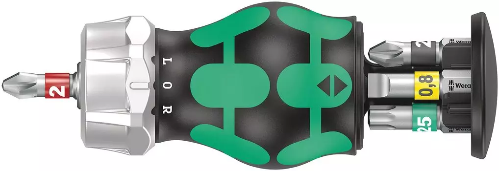 Wera 05008884001 Набор инструментов Kraftform Kompakt RA 2 set с хранилищем бит обычный импорт | 6 предметов встроенный [Япония]