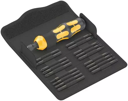 Wera 05018110001 Replaceable driver Kraftform Kompakt 900 set 19 piece set regular import 1, [Japanese product]